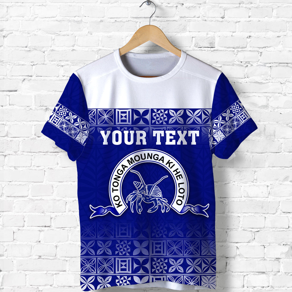 Custom Personalised Taufa'Ahau Pilolevu T Shirt Tonga College