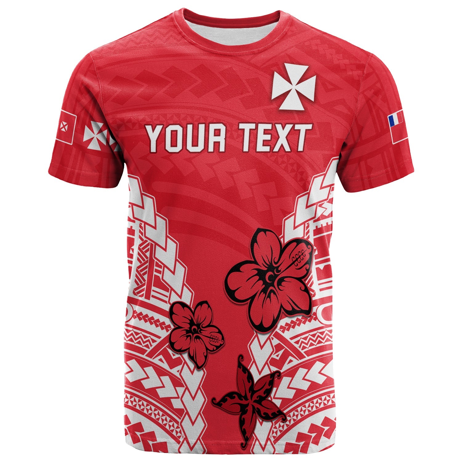 Custom Personalised Wallis And Futuna T Shirt Impressive
