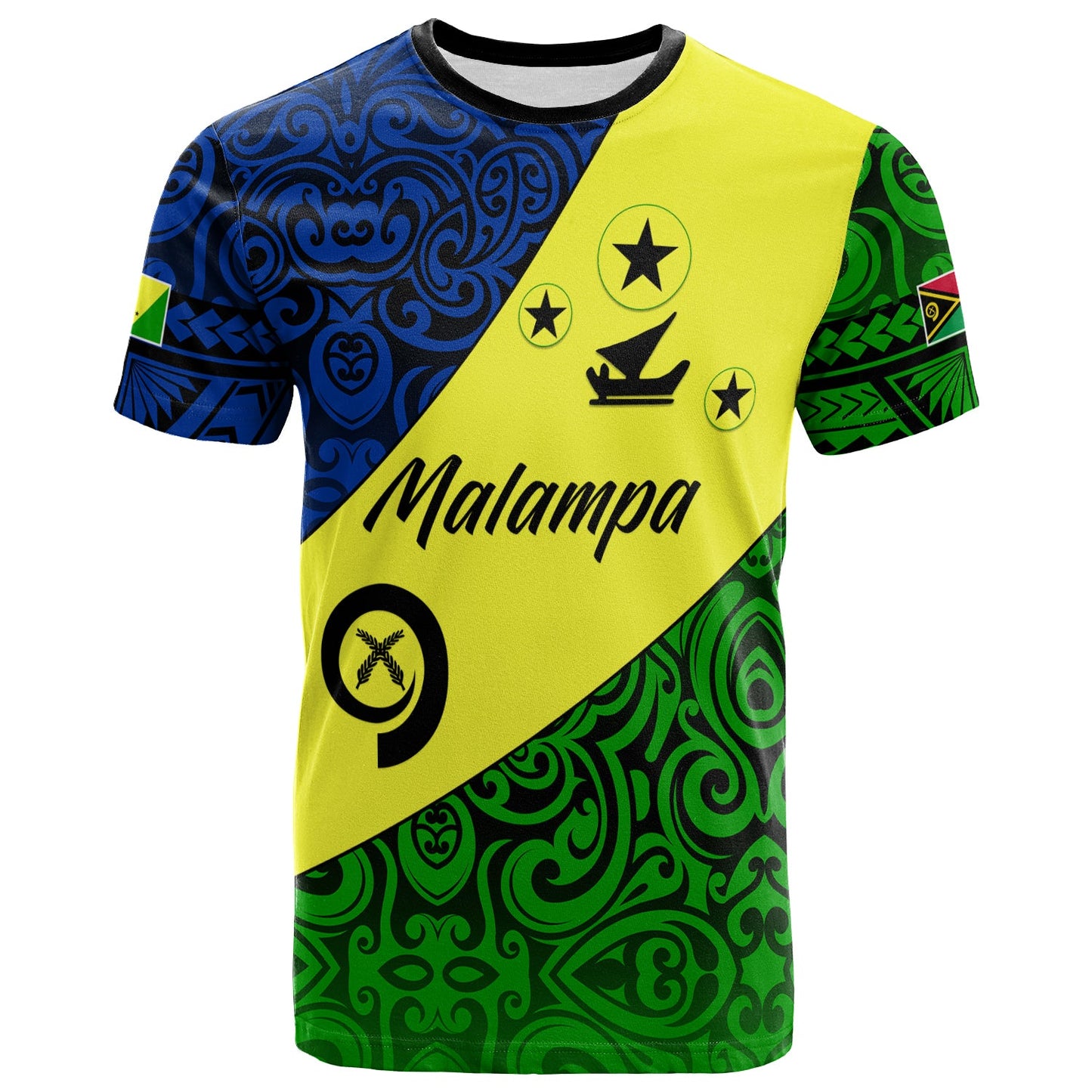 Malampa Province T Shirt Vanuatu Pattern