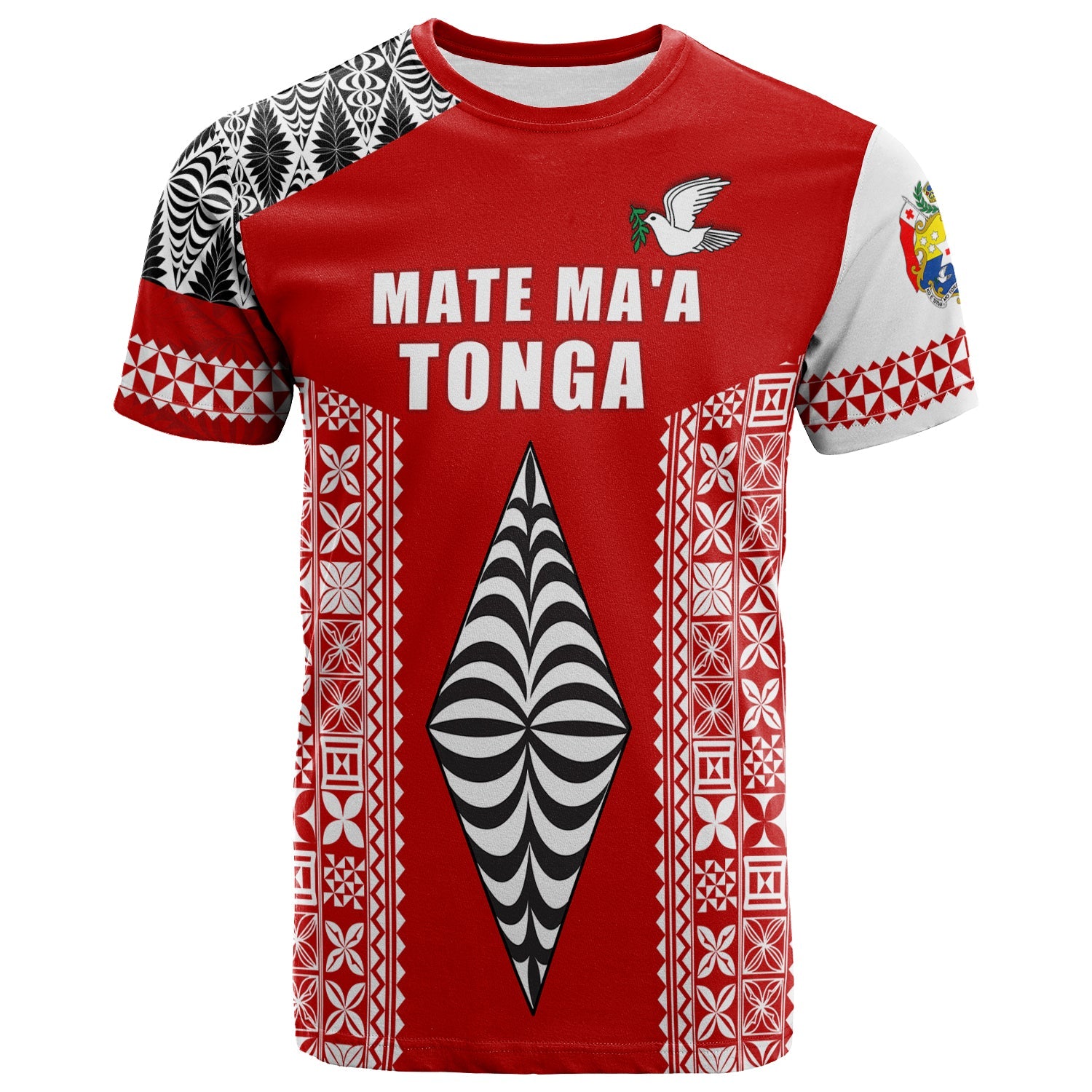 Tonga Rugby T Shirt - Mate Ma'A Tonga