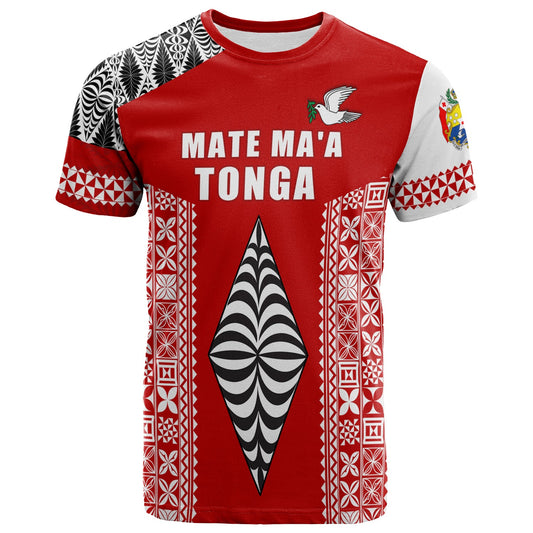 Tonga Rugby T Shirt - Mate Ma'A Tonga