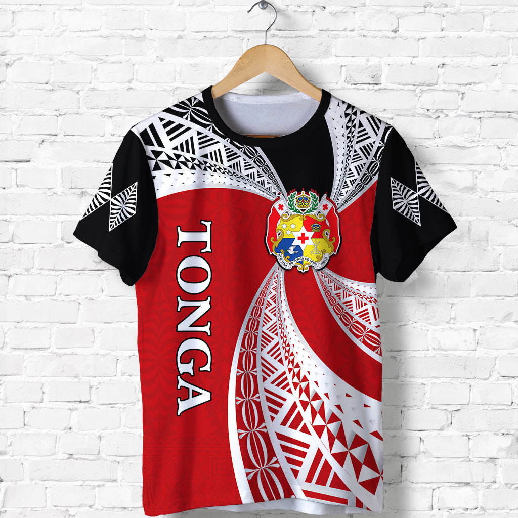 Tonga Distinctive T Shirt Tongan Tapa Pattern