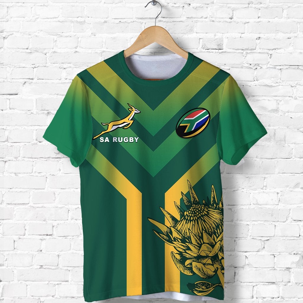 South Africa Rugby 2021 T Shirt Bokke Version Special