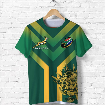 South Africa Rugby 2021 T Shirt Bokke Version Special