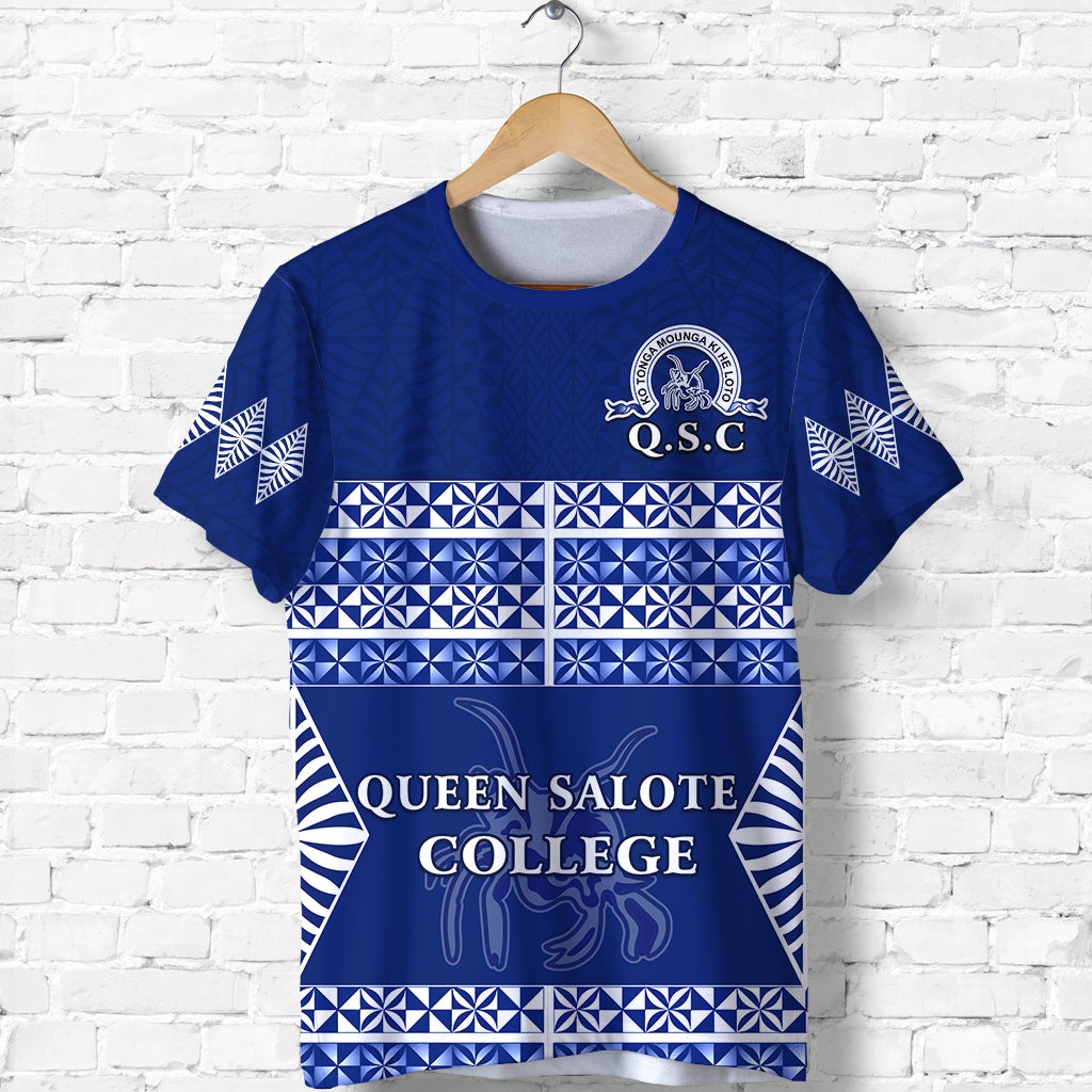 Queen Salote College T Shirt Tonga Pattern