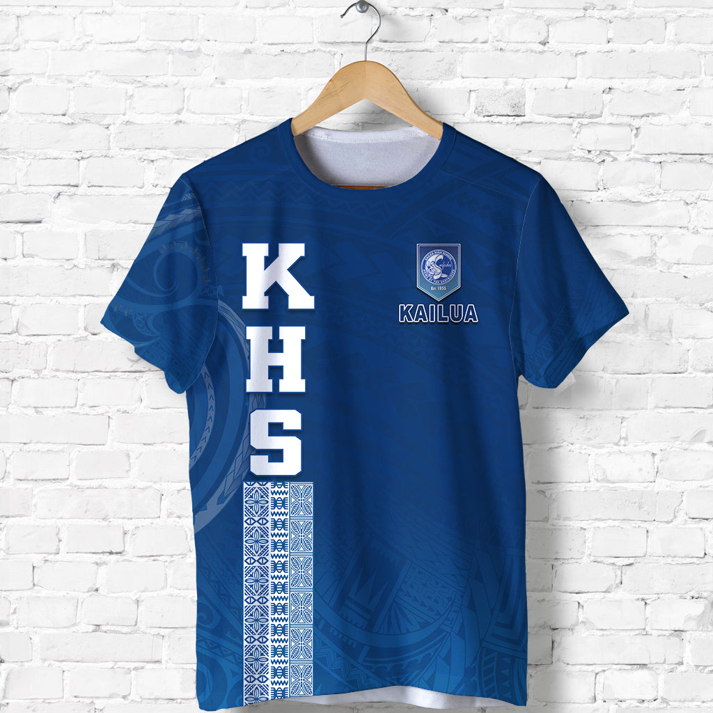 Kailua High School T Shirt KHS Hawaii Pattern