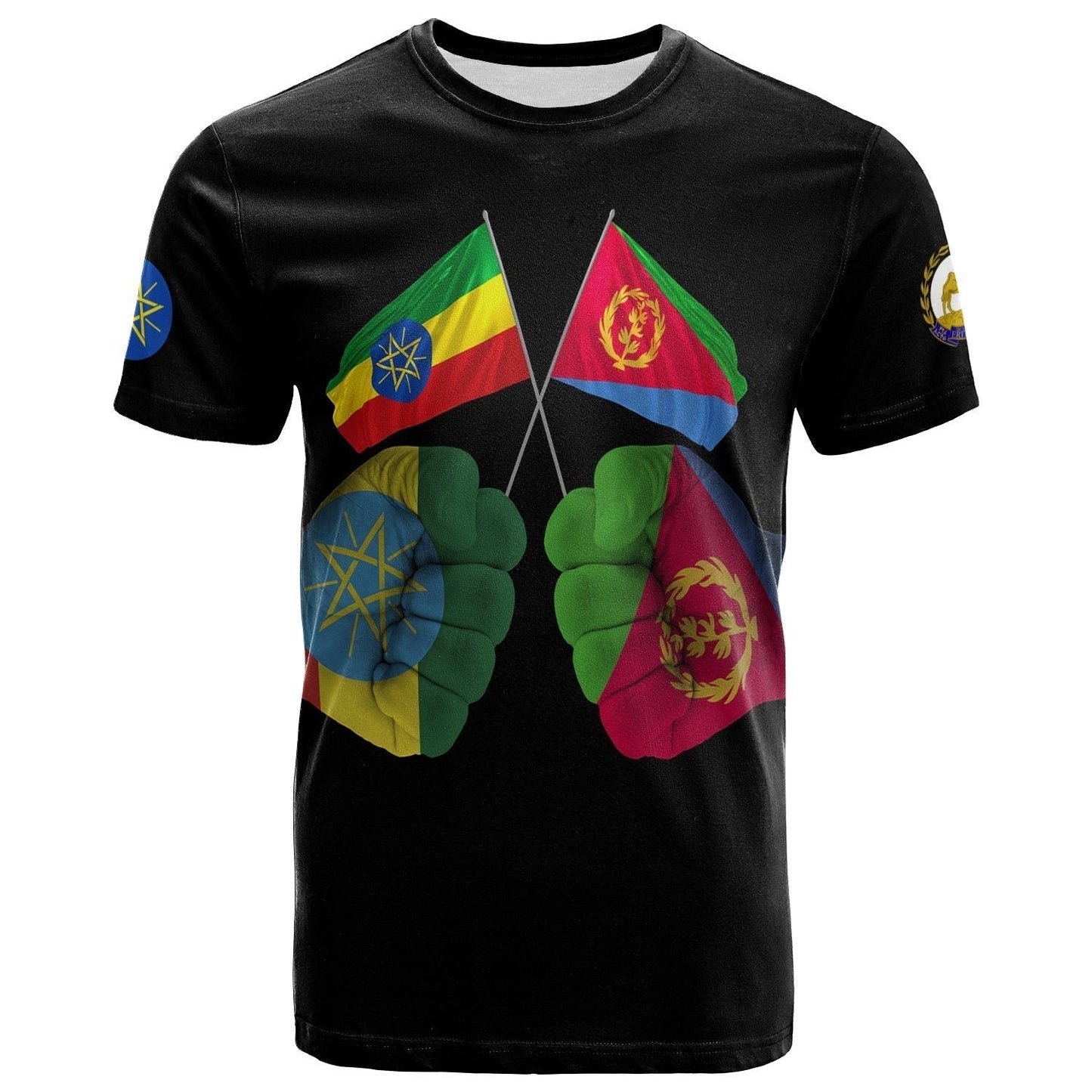 Ethiopia and Eritrea T Shirt Strong Friendship