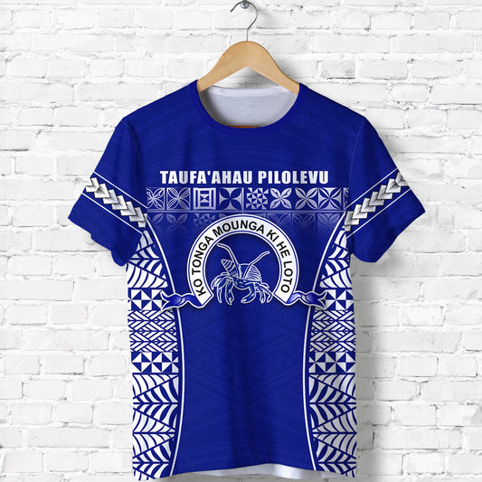 Taufa'Ahau Pilolevu T Shirt Ngatu Tongan