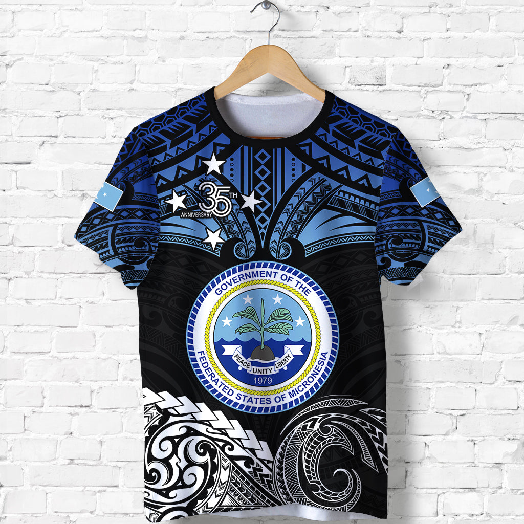 Federated States of Micronesia T Shirt Happy FSM 35th Independence Anniversary