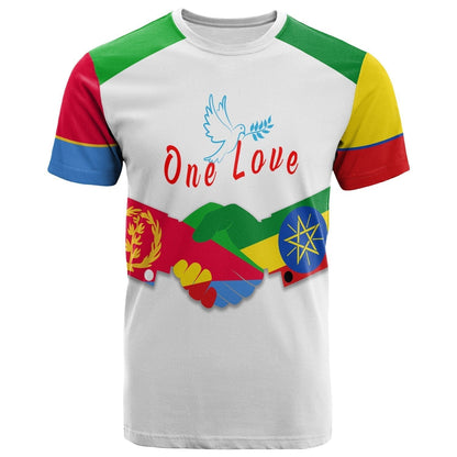 Ethiopia and Eritrea T Shirt In My Heart