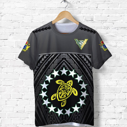The Kuki'S T Shirt Cook Islands Rugby Black