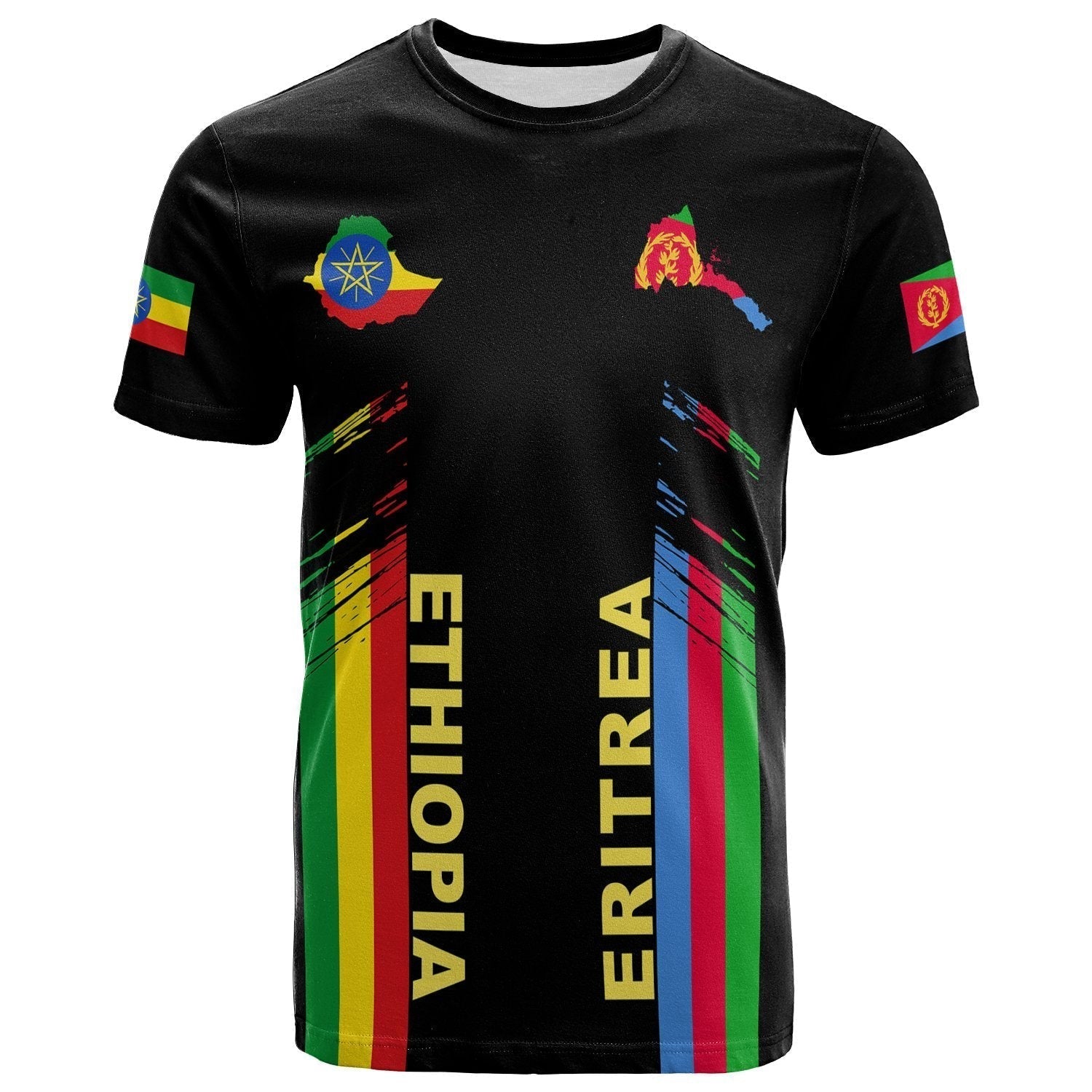 Ethiopia and Eritrea T Shirt Peace