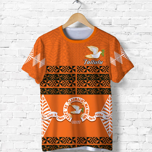 Tailulu College T Shirt Tonga Pattern
