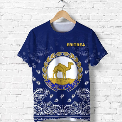 Eritrea T Shirt Mix Pattern Paisley
