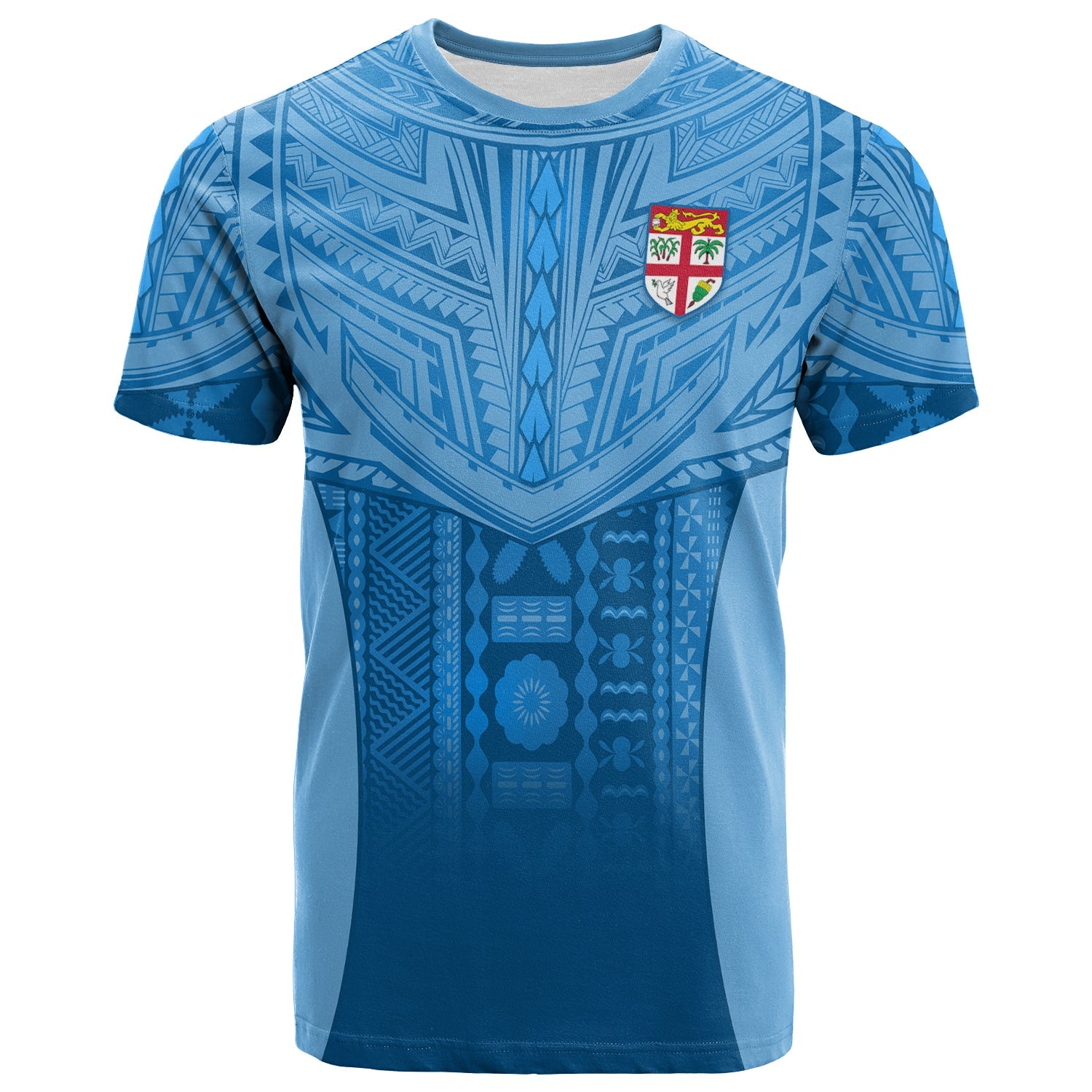 Fiji Faithful T Shirt Version Blue