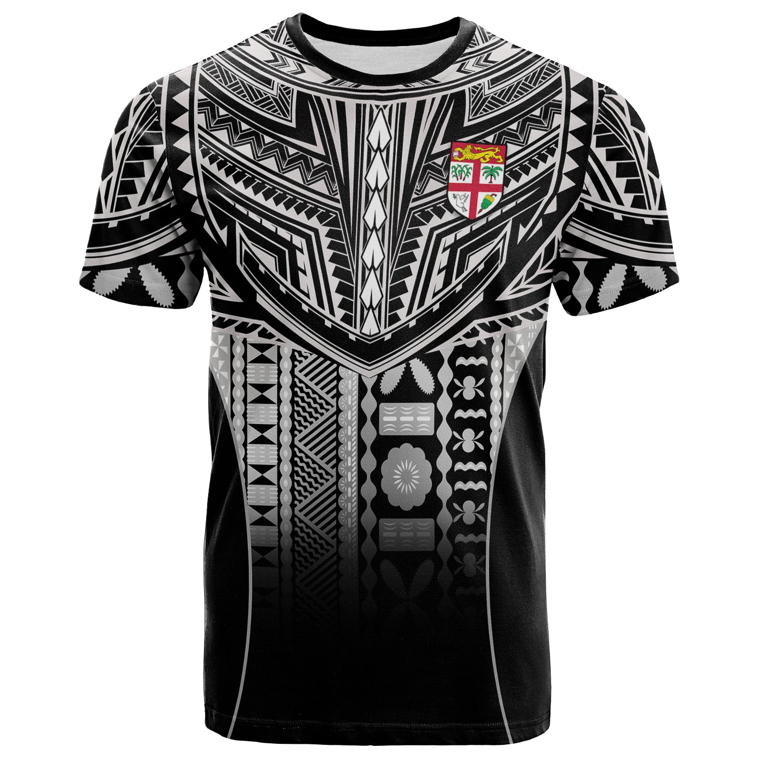 Fiji Faithful T Shirt Version Black