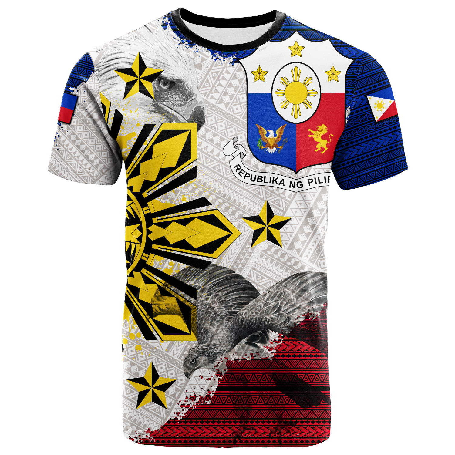 Phillippines Filipino Tribal Eagle T Shirt