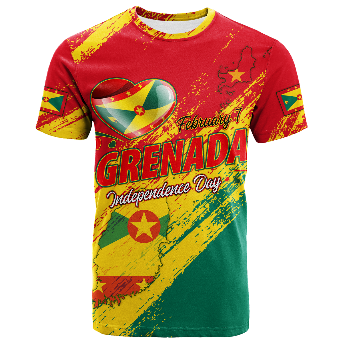 Grenada Happy Independence Day T Shirt