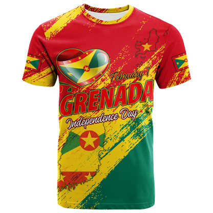 Grenada Happy Independence Day T Shirt
