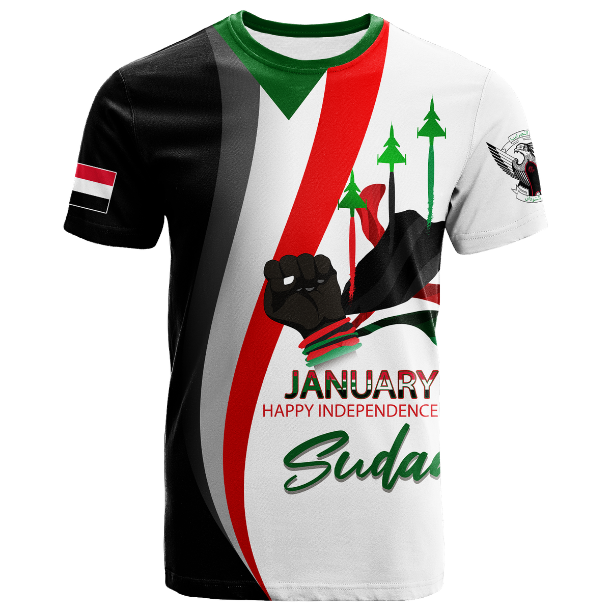 Sudan Happy Independence Day T Shirt