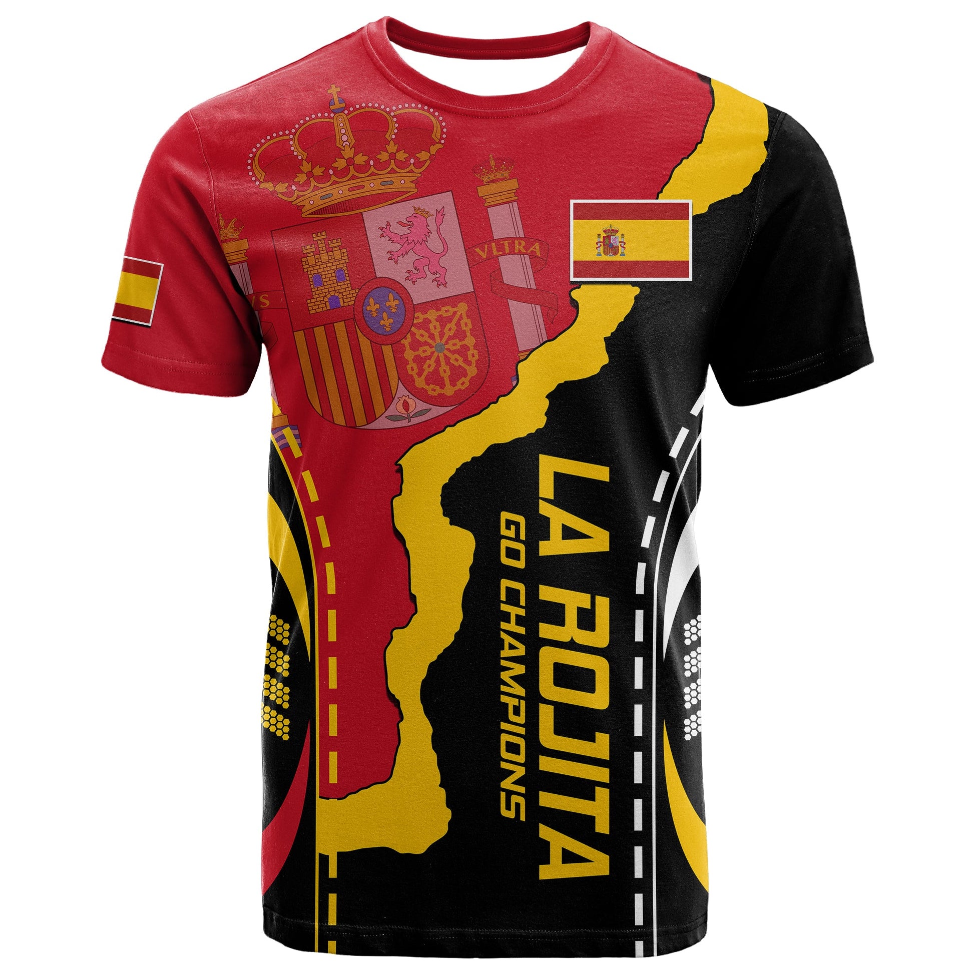 Spain T Shirt La Rojita Football Go Champions