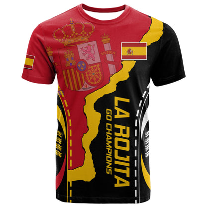 Spain T Shirt La Rojita Football Go Champions