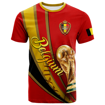 Custom Belgium T Shirt Football 2022