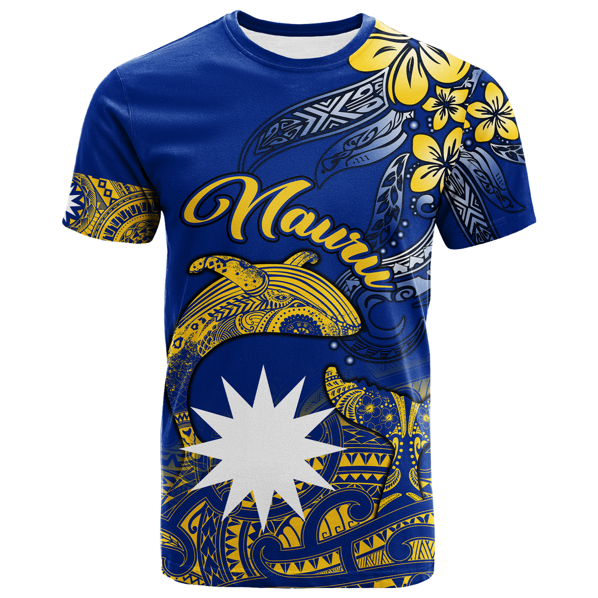 Nauru Independence The Way Of Water T Shirt