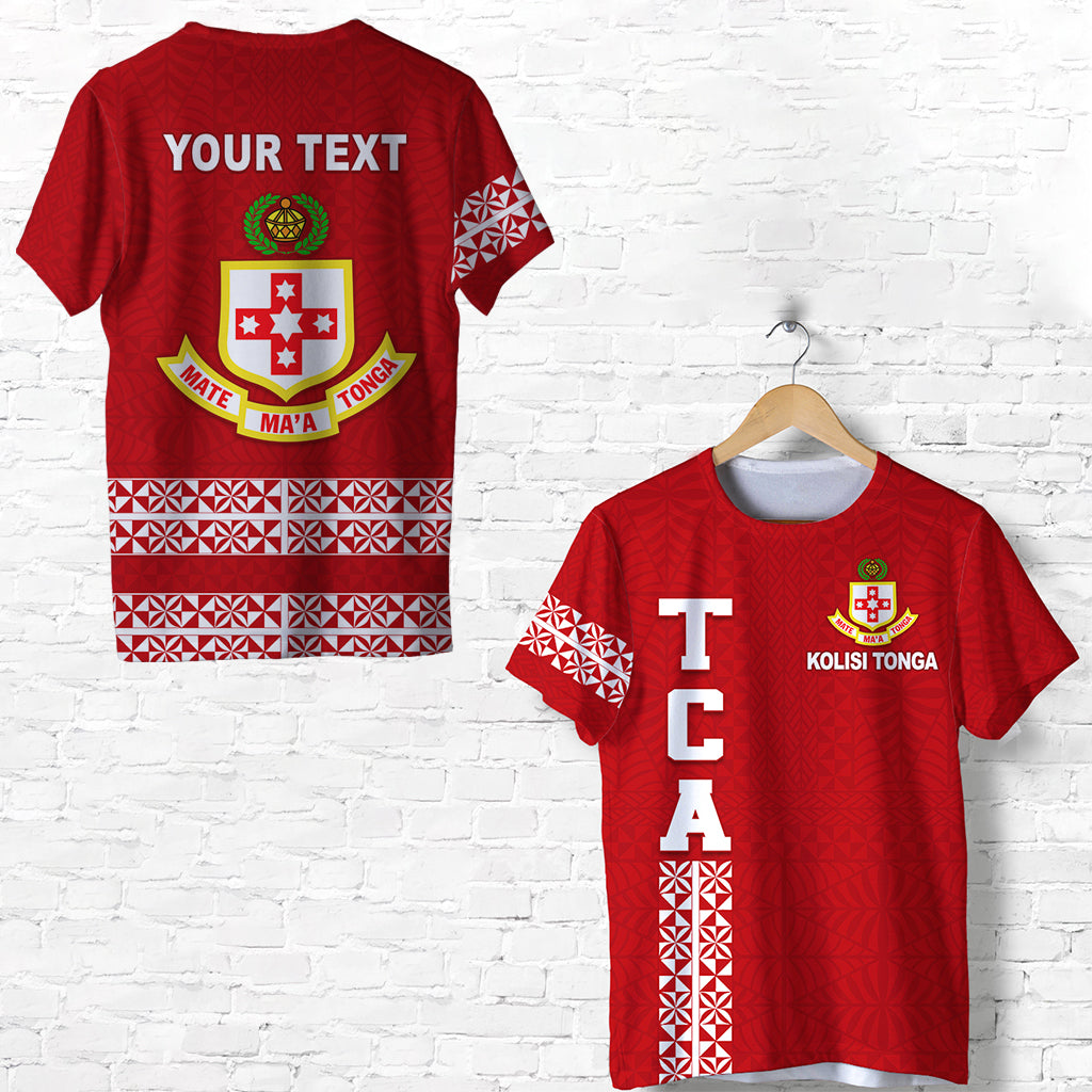 Custom Personalised Kolisi Tonga T Shirt - Tca