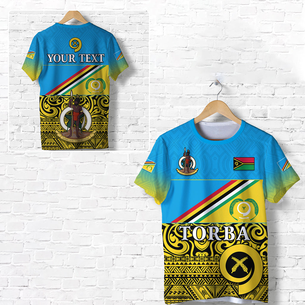 (Custom Personalised) Torba Province T Shirt Vanuatu Proud