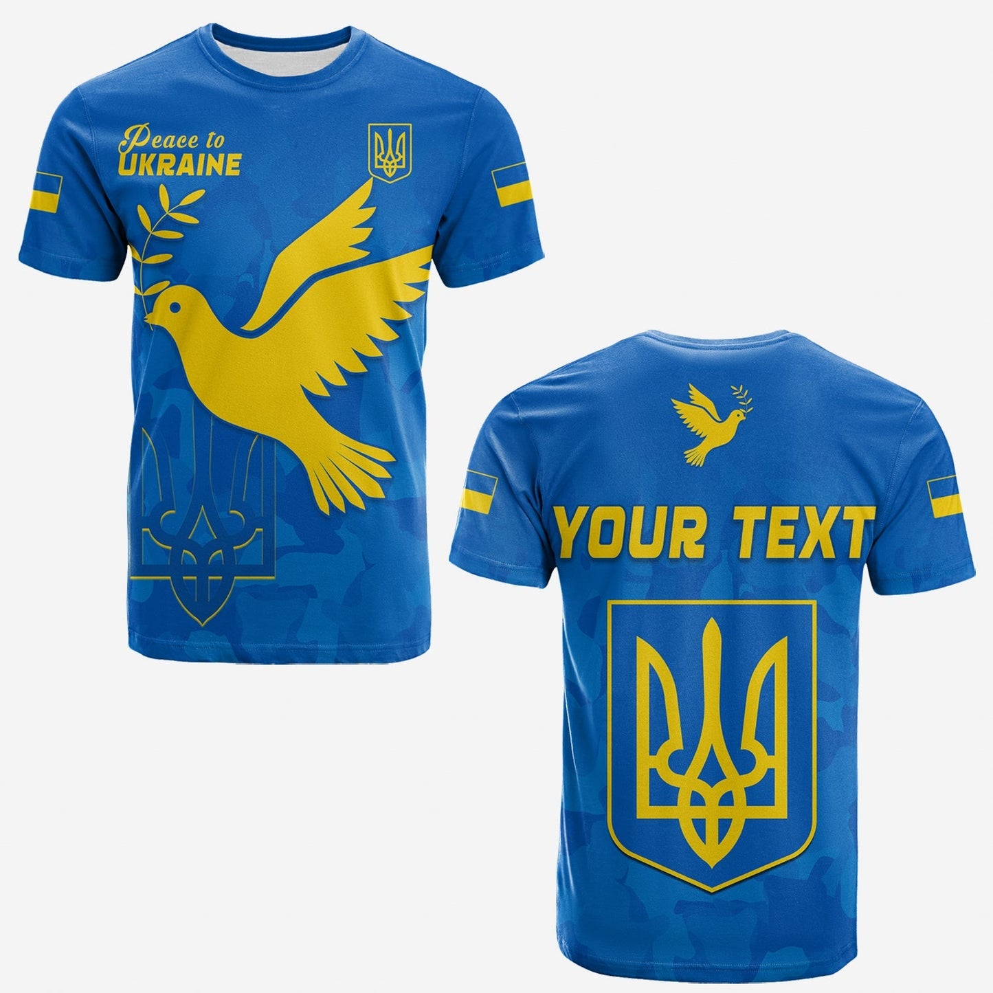 Custom Ukraine T Shirt Always Style Camouflage
