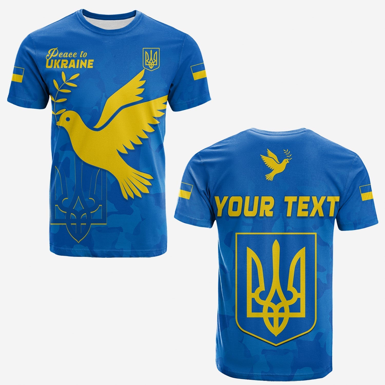 Custom Ukraine T Shirt Always Style Camouflage