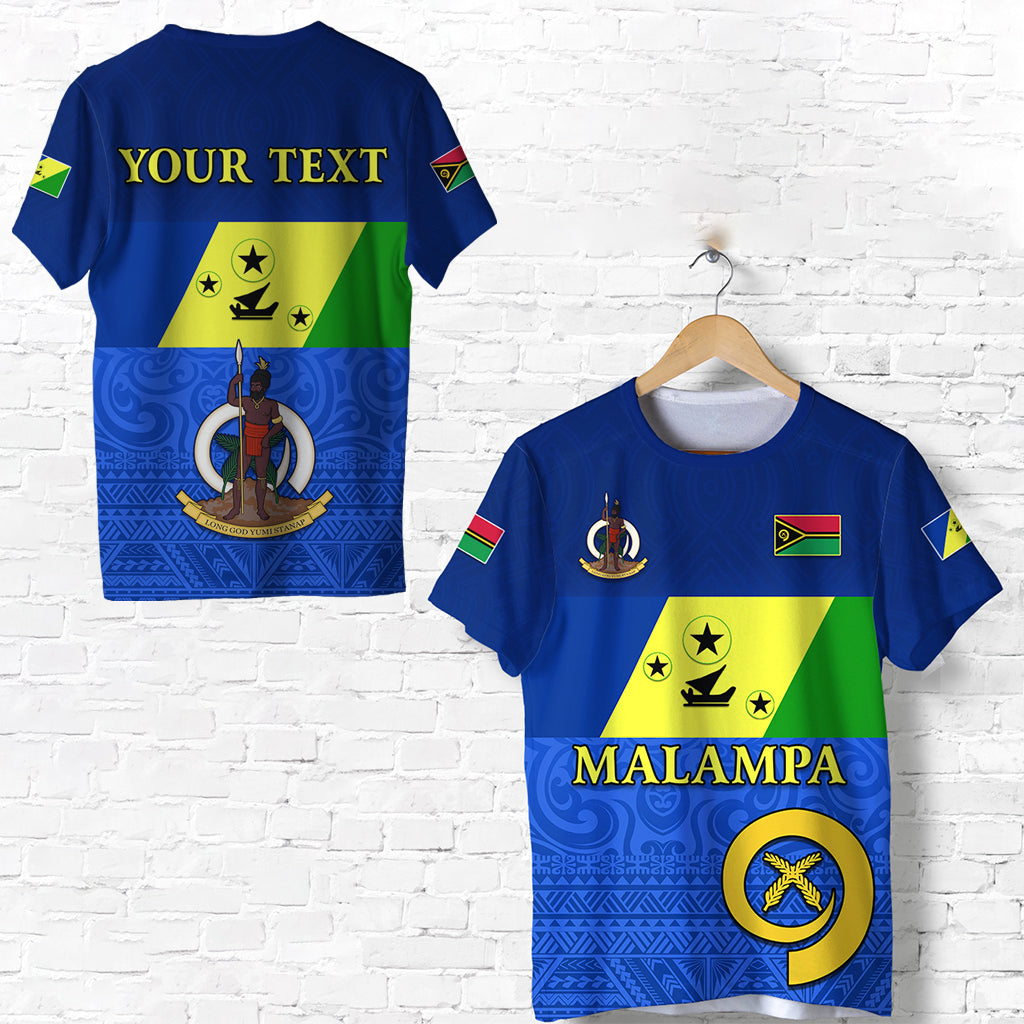 (Custom Personalised) Malampa Province T Shirt Vanuatu Proud