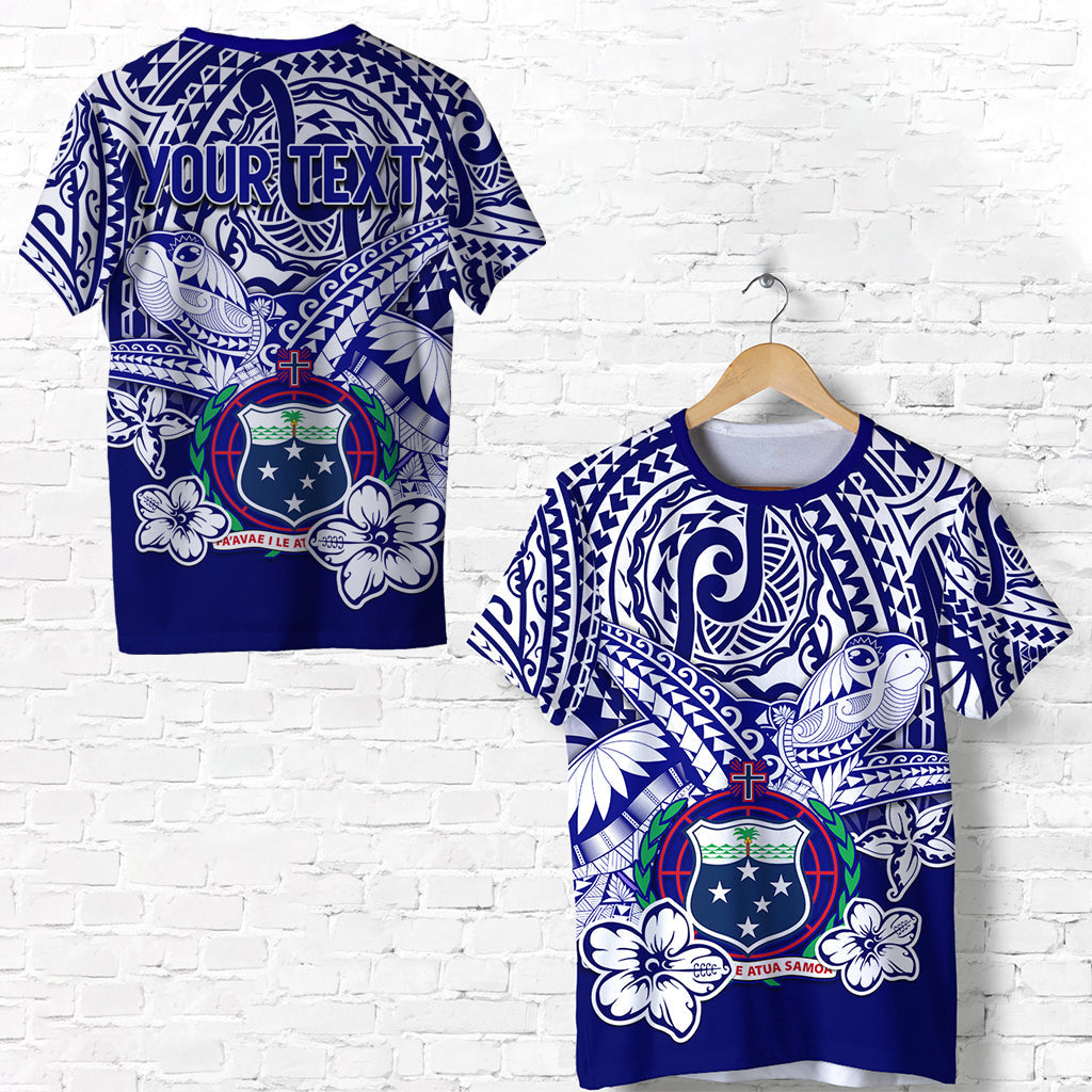 Custom Personalised Samoa Polynesian T Shirt Samoan Loved Turtles