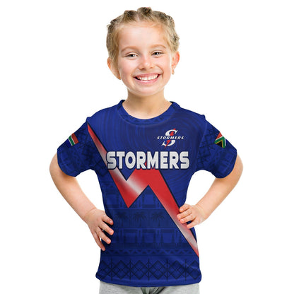 Stormers South Africa Rugby T Shirt We Are The Champions URC African Pattern