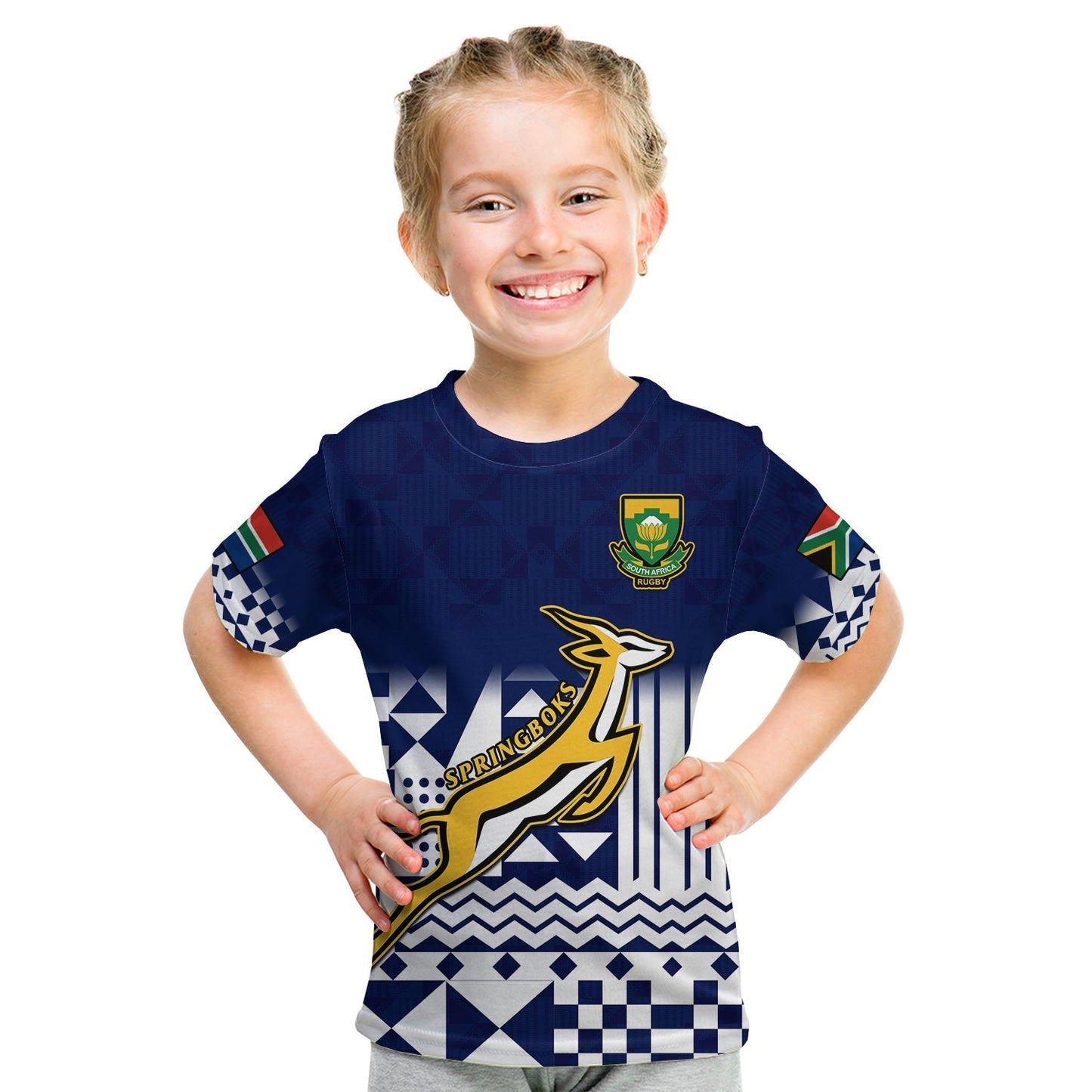 South Africa Rugby T Shirt Outgoing Tour Go Springboks