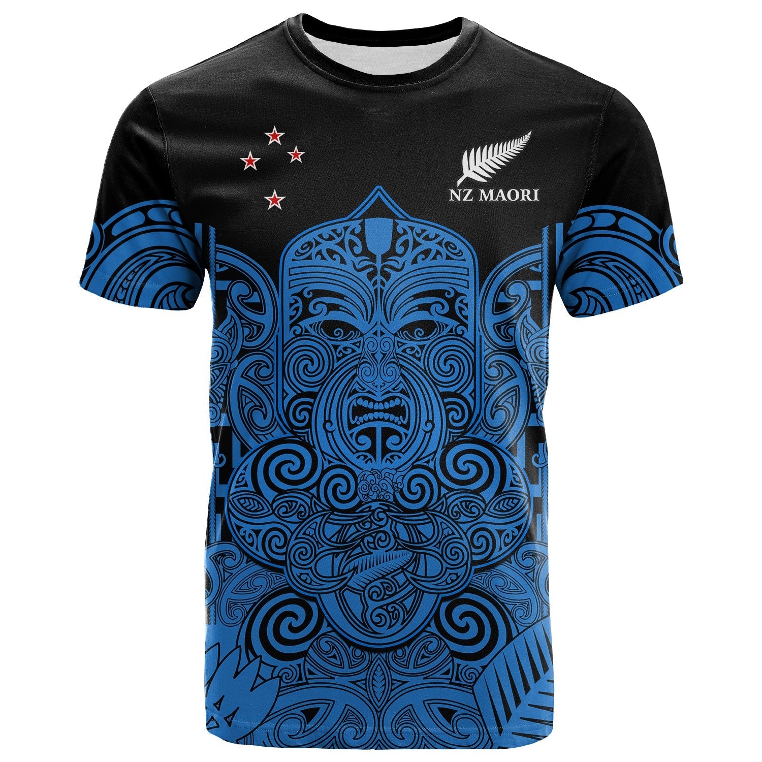 New Zealand Tiki Rugby T Shirt Nz Maori Koru Pattern Ver.05