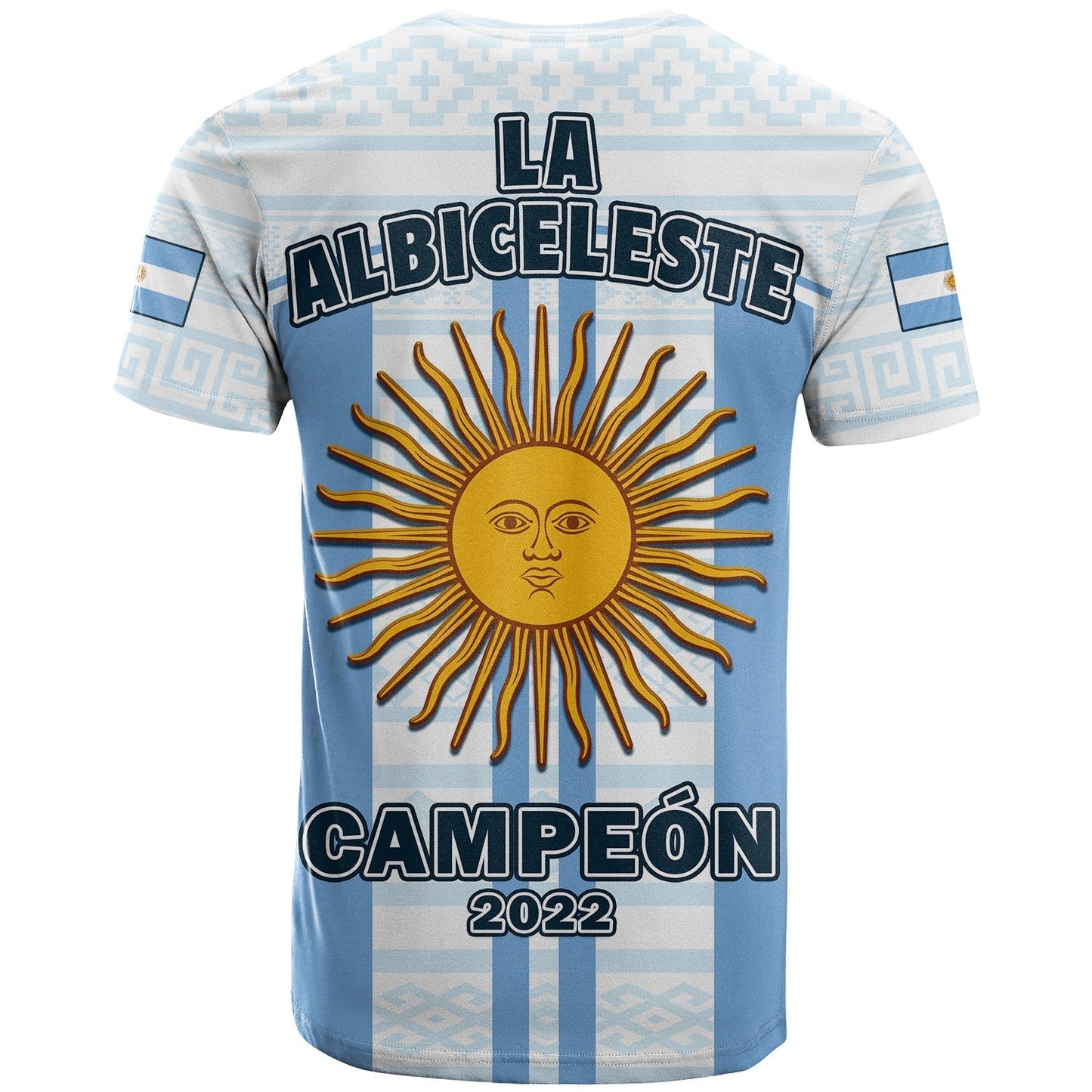 Argentina T Shirt Football 2022 Vamos La Albiceleste