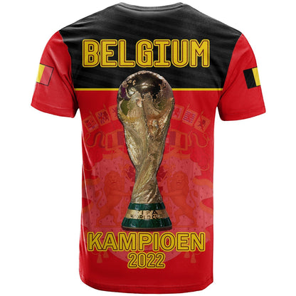 Belgium T Shirt Football 2022 De Rode Duivels Sporty Style