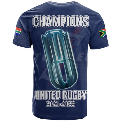 Stormers South Africa Rugby T Shirt We Are The Champions URC Unity