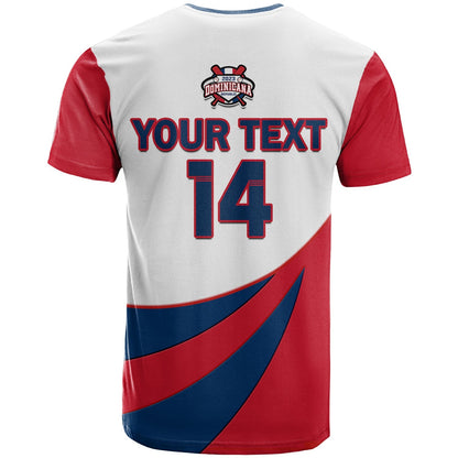 Custom Republica Dominicana 2023 T Shirt Baseball