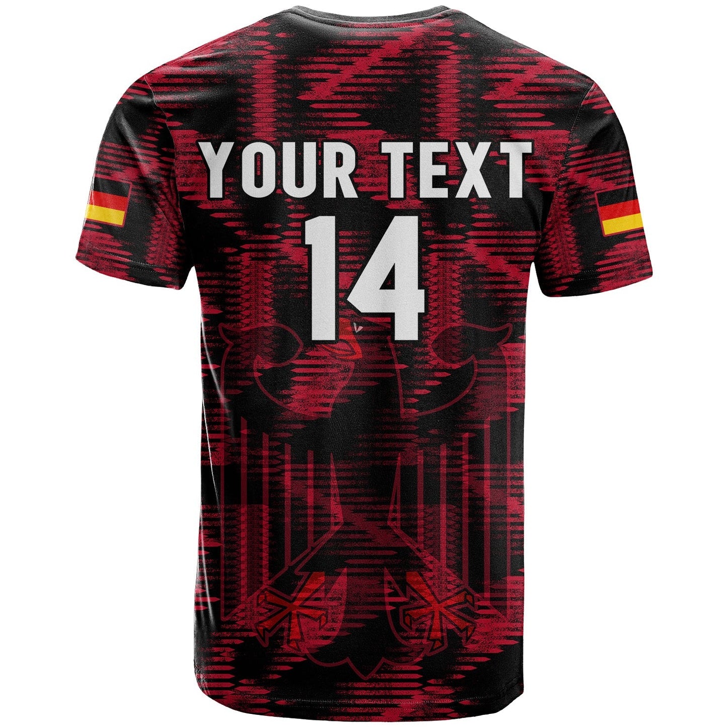 Custom Germany Football T Shirt World Cup 2022 Champions