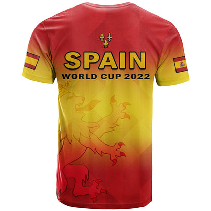 Spain FootbT Shirt La Roja World Cup 2022