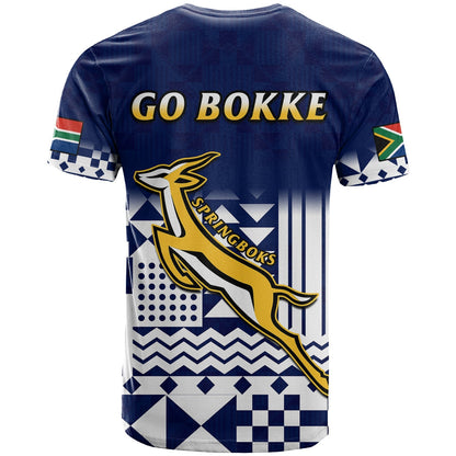 South Africa Rugby T Shirt Outgoing Tour Go Springboks