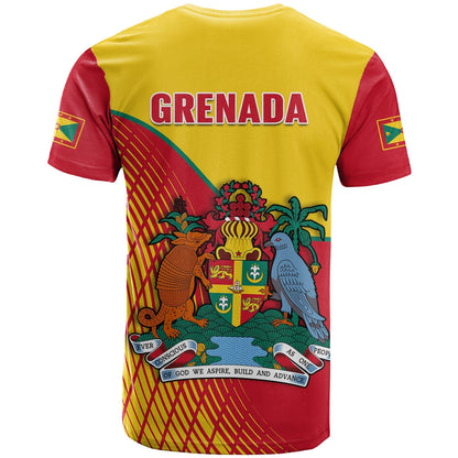 Grenada T Shirt Coat Of Arms Happy 49th Independence Day
