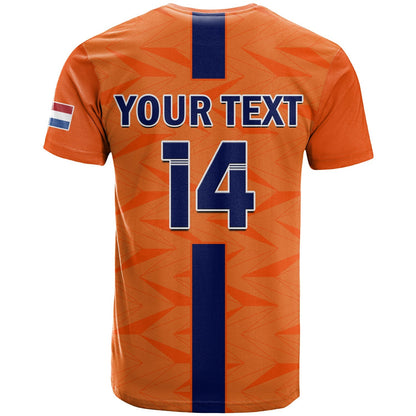 Custom Netherlands Football T Shirt Holland World Cup 2022