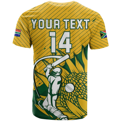 Custom South Africa Cricket T Shirt Go Proteas Unique Style