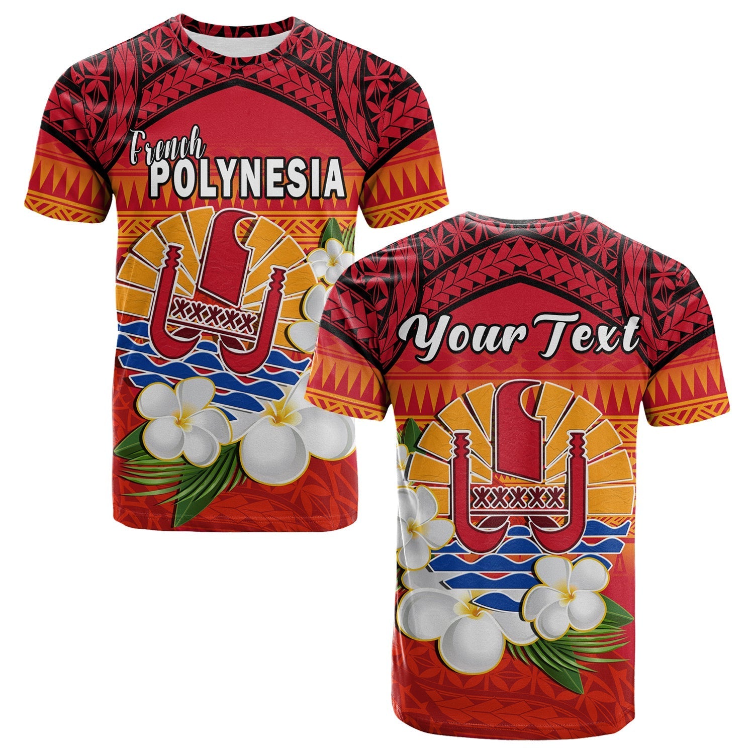 (Custom Personalised) French Polynesia T Shirt Happy Internal Autonomy Day Special Version
