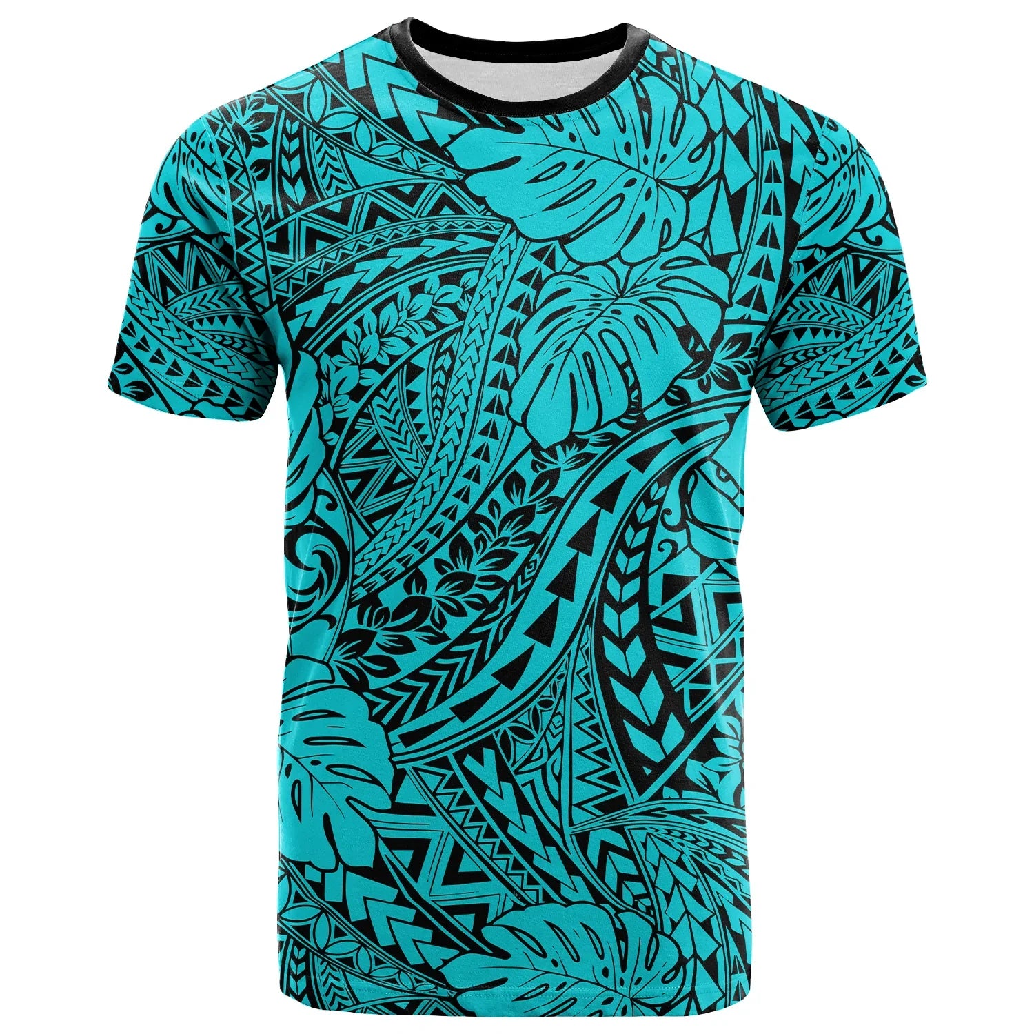 Hawaii T Shirt Polynesian Tribal Art Ver.01