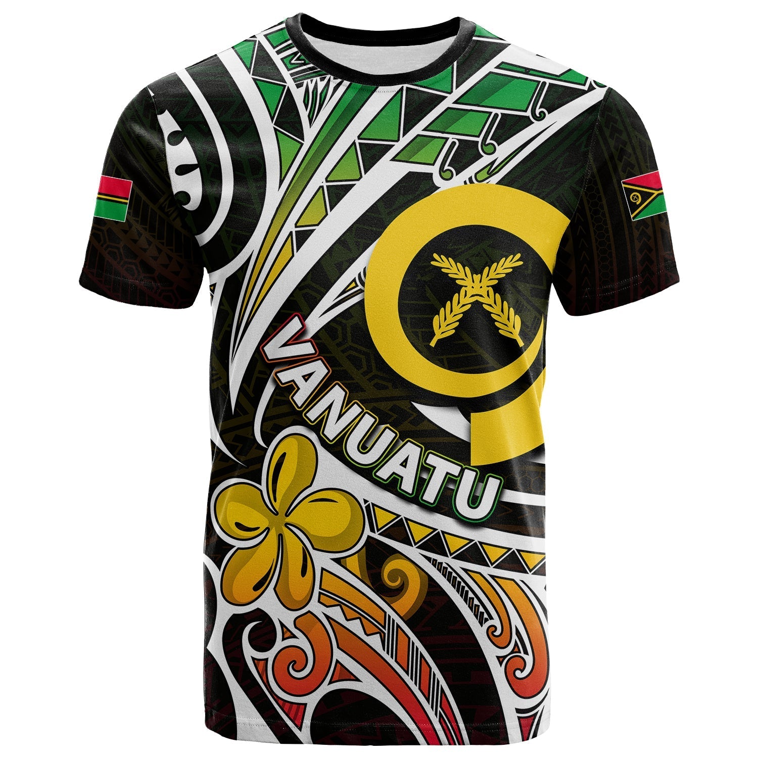 Vanuatu T Shirt Tribal Tattoo No.1
